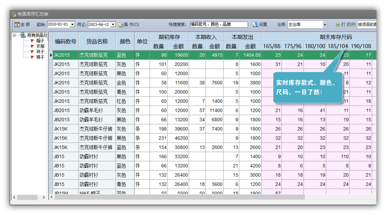 小管家服装鞋帽软件